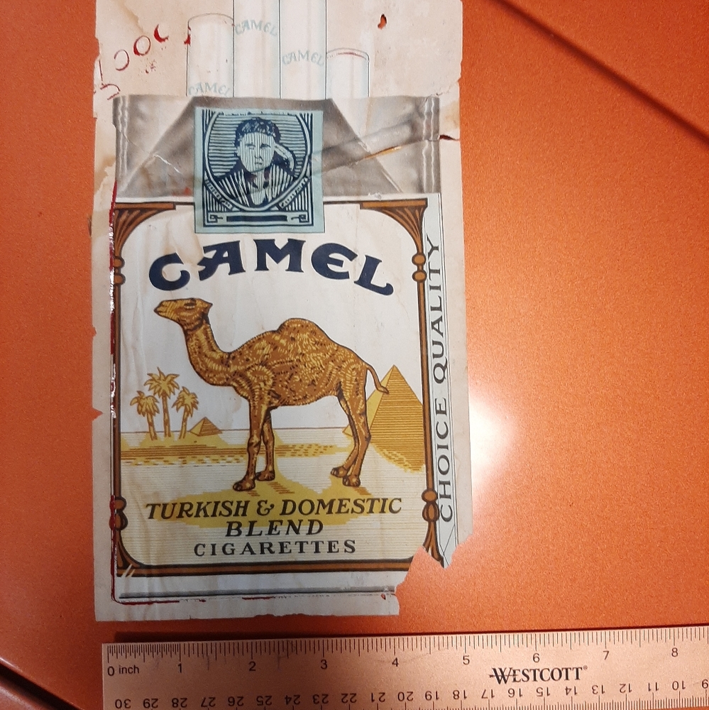 Camel Cigarettes Advertising sign